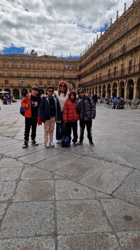 Consorcio Erasmus Genius, 4 alunos do primeiro ciclo encontram-se a caminho de Bejar.