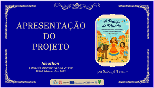 Participação da Escola no Ideathon: Multiculturalidade, Inclusão e Cidadania Europeia  